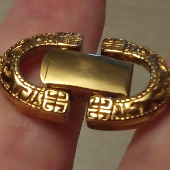 Givenchy Vintage LARGE Crystal Cross Necklace RARE Collector Piece - Picture 14 of 16